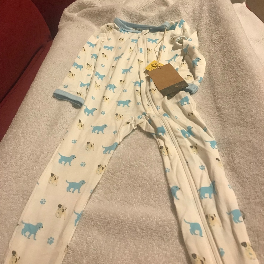 Kyte Baby Woof Footie Size 12-18 months NWT